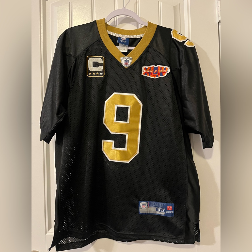 Nfl Saints Super Bowl Xliv Brees Jersey